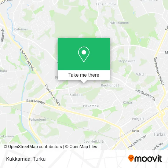 Kukkamaa map