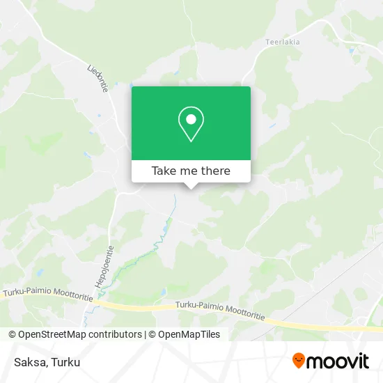 Saksa map