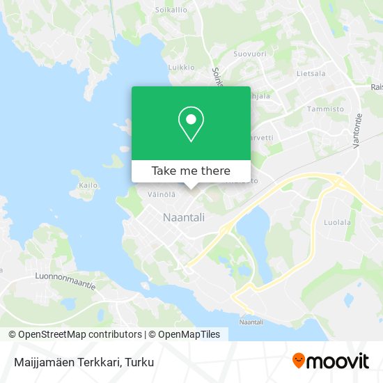 Maijjamäen Terkkari map