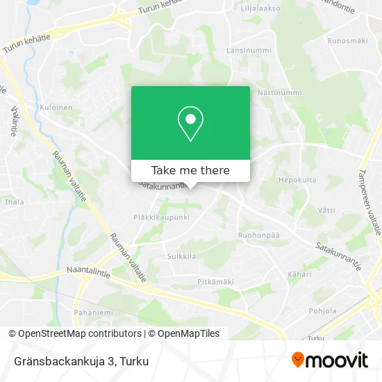 Gränsbackankuja 3 map