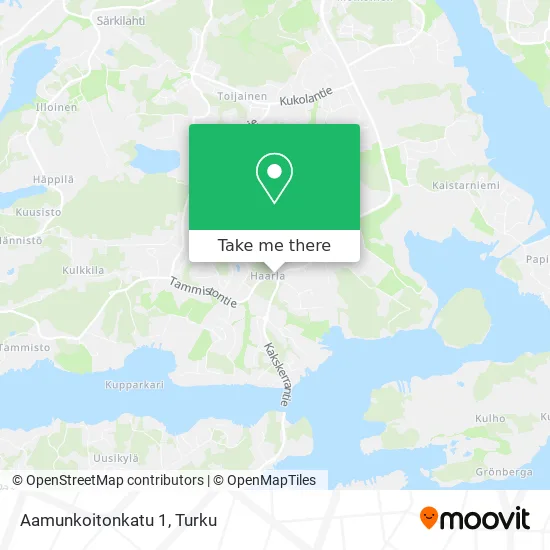 Aamunkoitonkatu 1 map