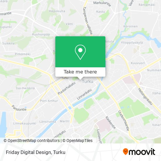 Friday Digital Design map