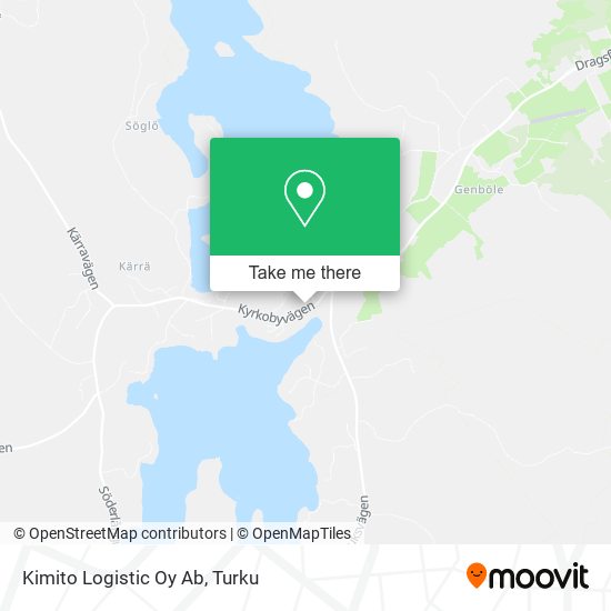 Kimito Logistic Oy Ab map