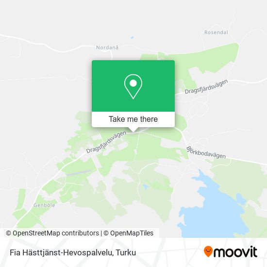 Fia Hästtjänst-Hevospalvelu map