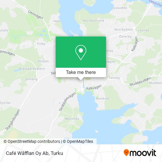 Café Wåfflan Oy Ab map