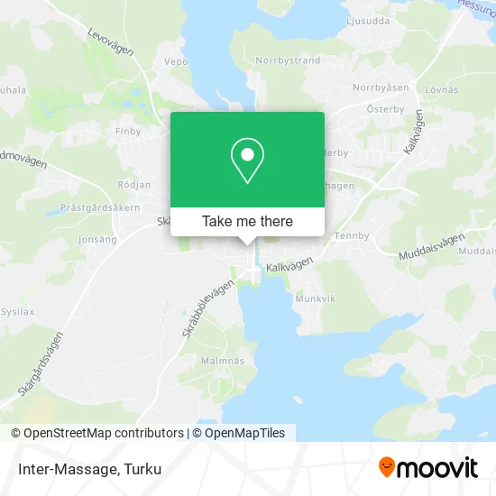 Inter-Massage map