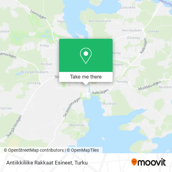 Antiikkiliike Rakkaat Esineet map