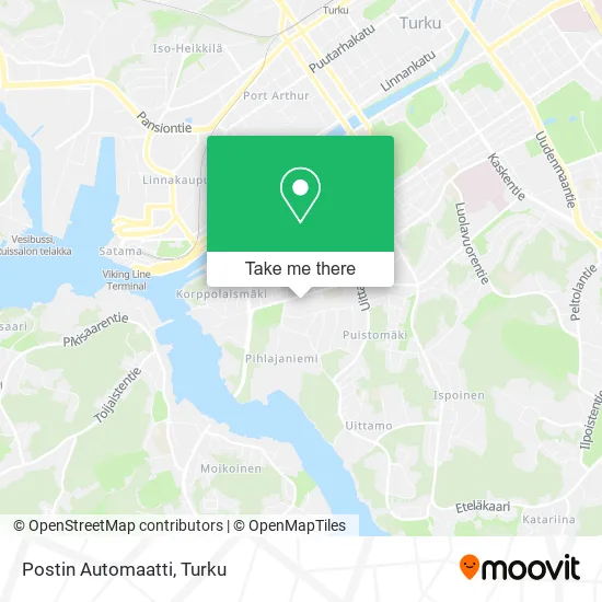 Postin Automaatti map