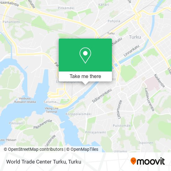 World Trade Center Turku map