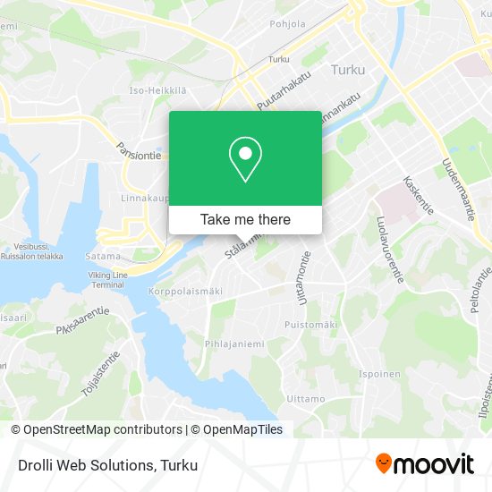 Drolli Web Solutions map