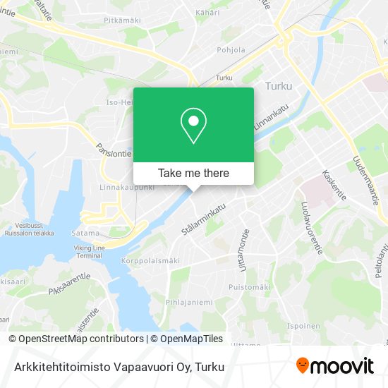 Arkkitehtitoimisto Vapaavuori Oy map