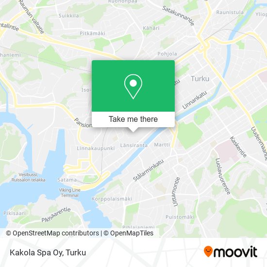 Kakola Spa Oy map