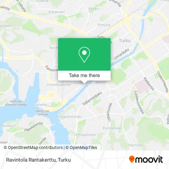 Ravintola Rantakerttu map