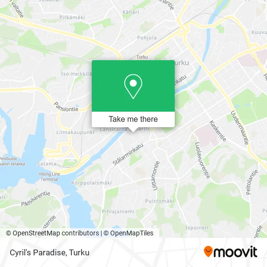 Cyril's Paradise map