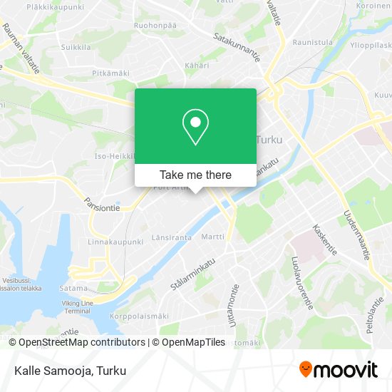 Kalle Samooja map