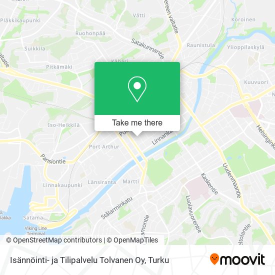 Isännöinti- ja Tilipalvelu Tolvanen Oy map