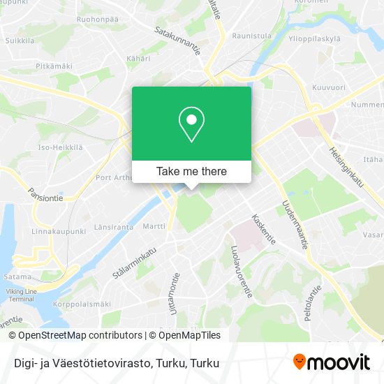 Digi- ja Väestötietovirasto, Turku map