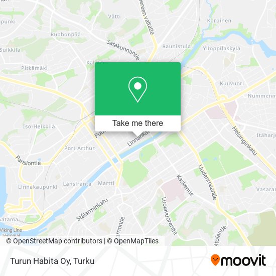 Turun Habita Oy map