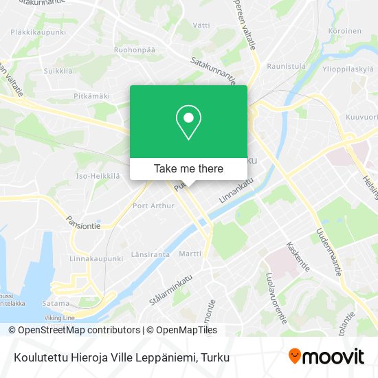 Koulutettu Hieroja Ville Leppäniemi map