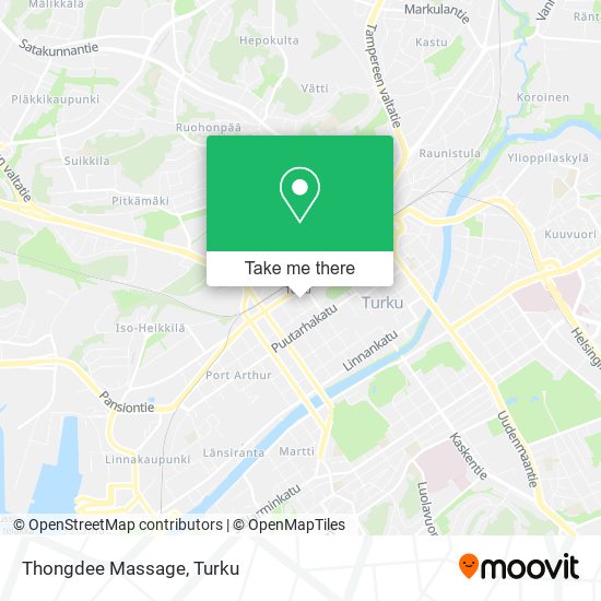 Thongdee Massage map