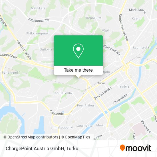 ChargePoint Austria GmbH map