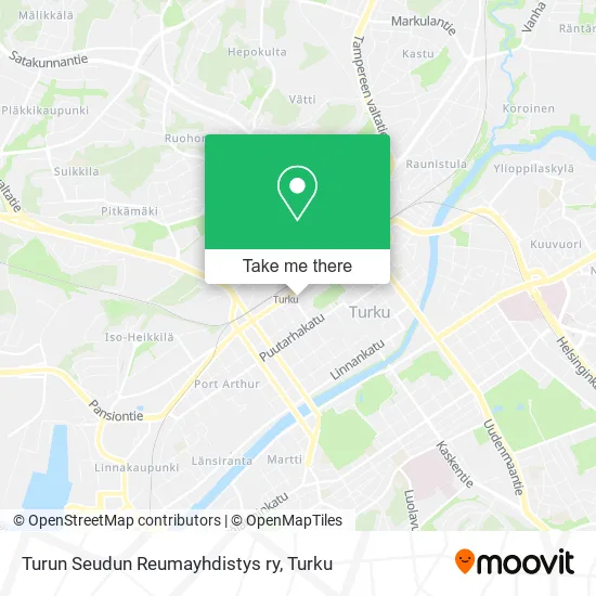 Turun Seudun Reumayhdistys ry map