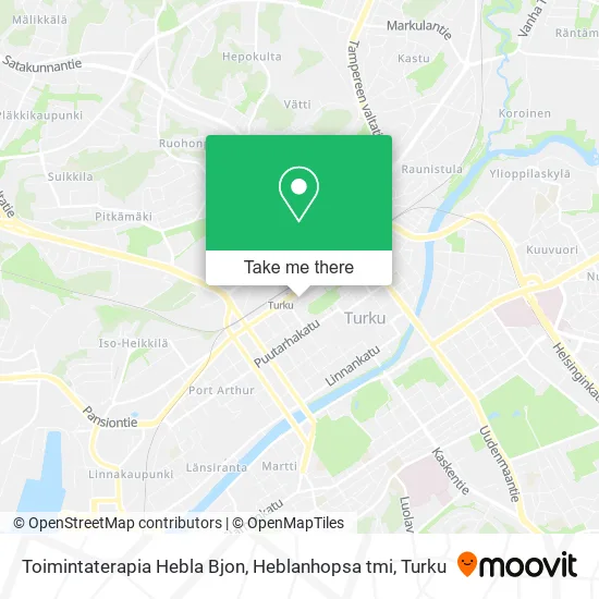 Hebla Bjon Occupational Therapy map