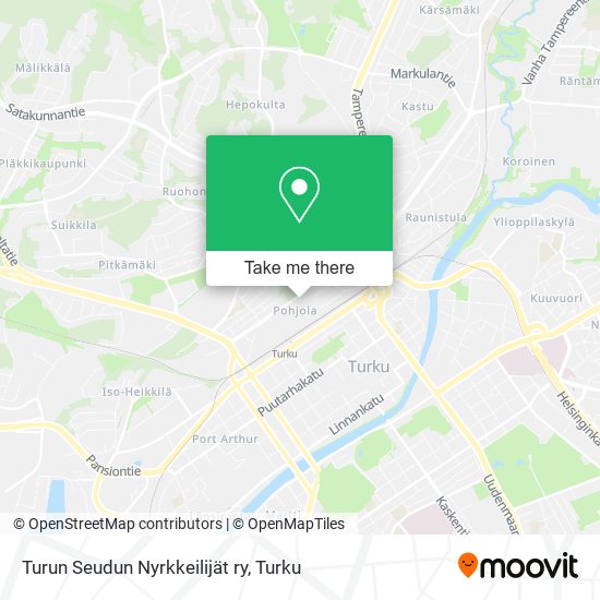 Turun Seudun Nyrkkeilijät ry map