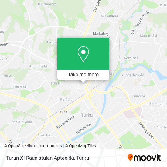 Turun XI Raunistulan Apteekki map