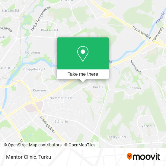 Mentor Clinic map
