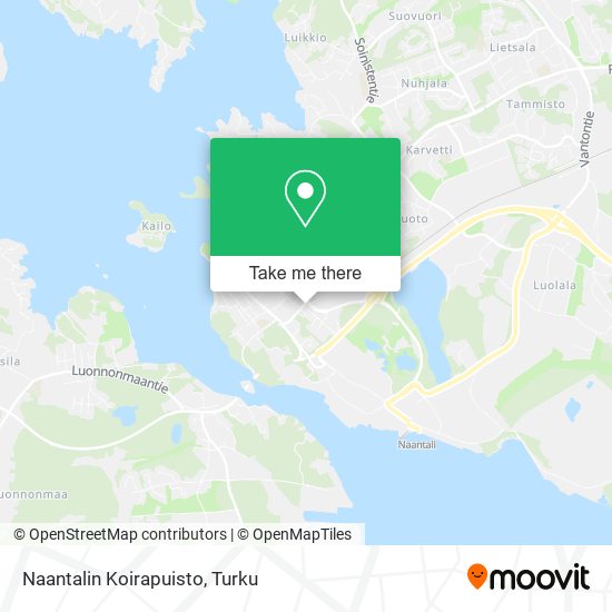 Naantalin Koirapuisto map