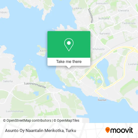 Asunto Oy Naantalin Merikotka map