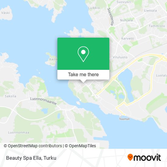 Beauty Spa Ella map