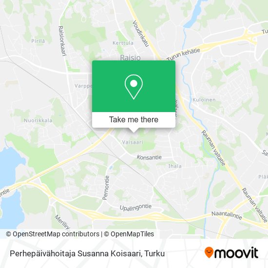 Perhepäivähoitaja Susanna Koisaari map