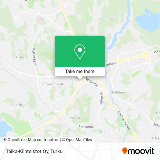 Taika-Kiinteistöt Oy map