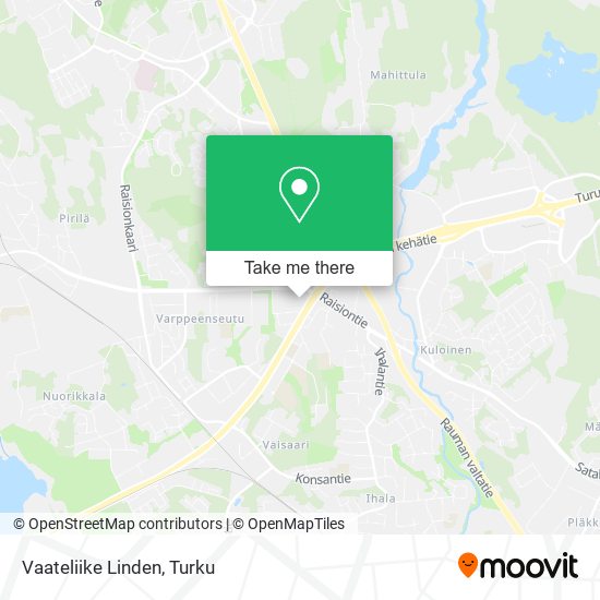 Vaateliike Linden map