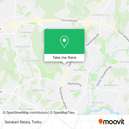 Seiskari Society map