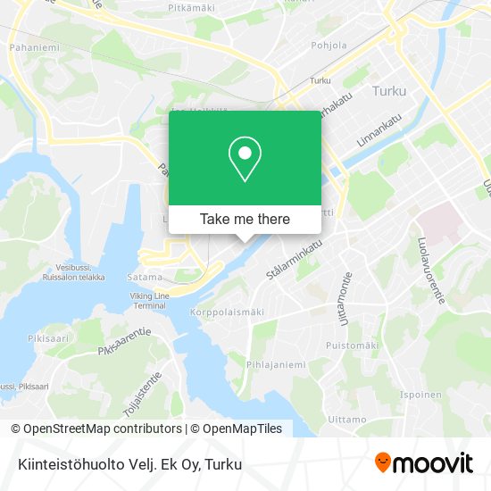 Kiinteistöhuolto Velj. Ek Oy map