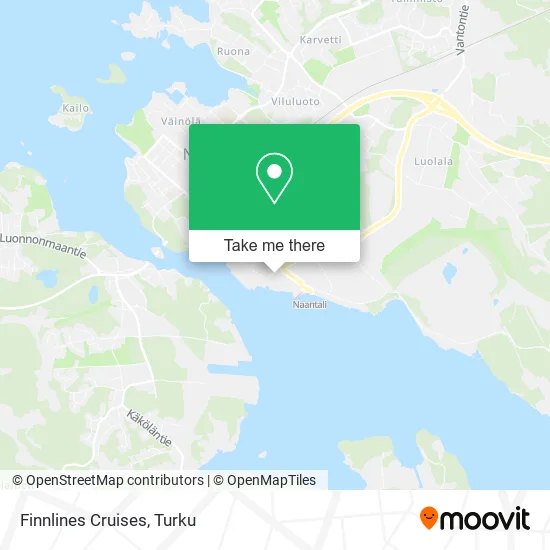 Finnlines Cruises map