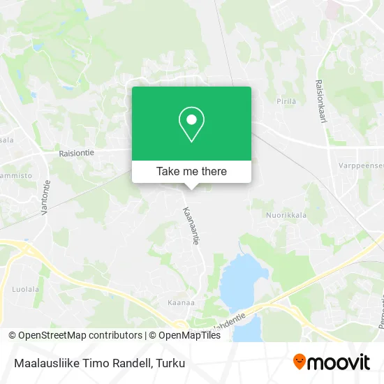 Maalausliike Timo Randell map