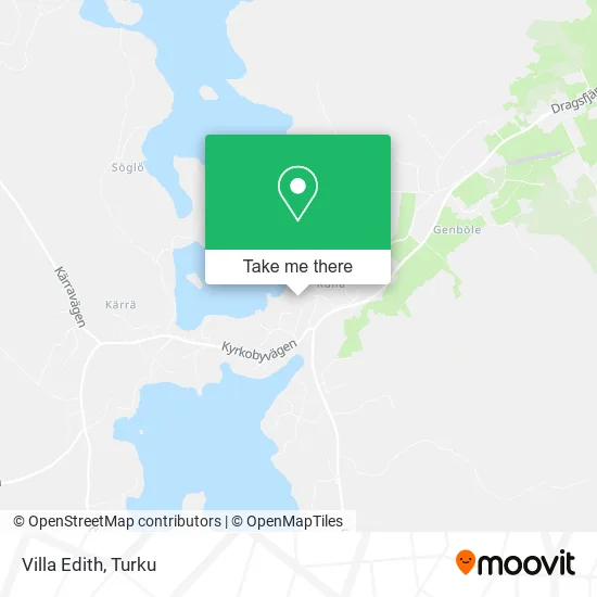 Villa Edith map