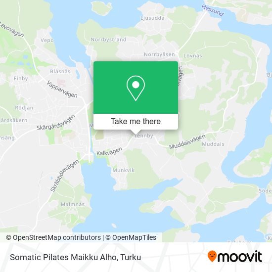 Somatic Pilates Maikku Alho map