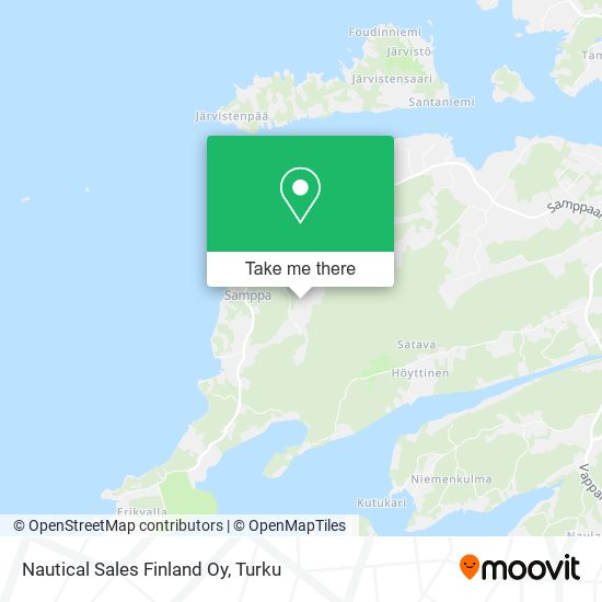 Nautical Sales Finland Oy map