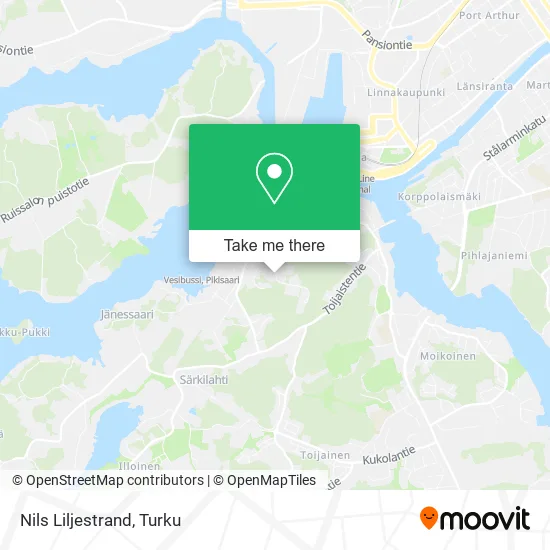 Nils Liljestrand map