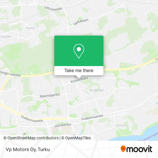 Vp Motors Oy map