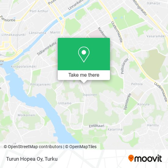 Turun Hopea Oy map