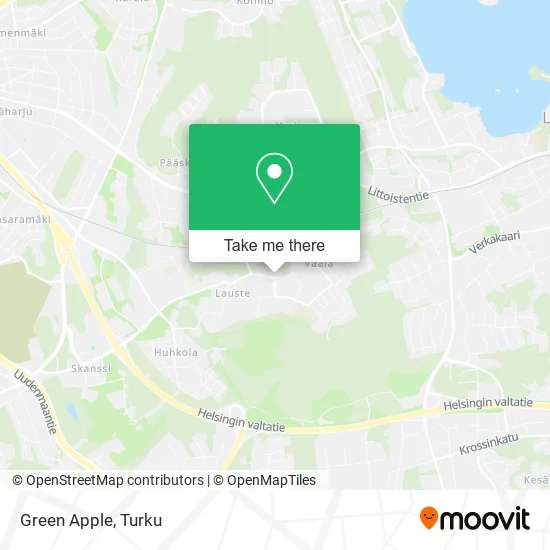 Green Apple map