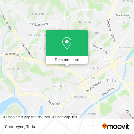 Christeyns map