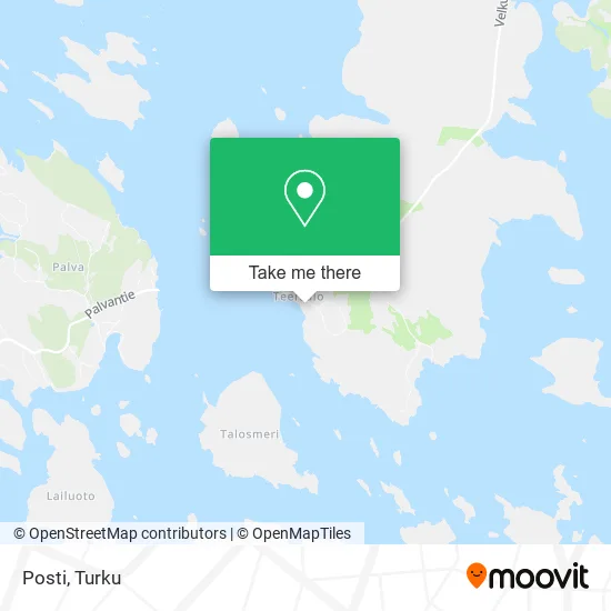 Posti map