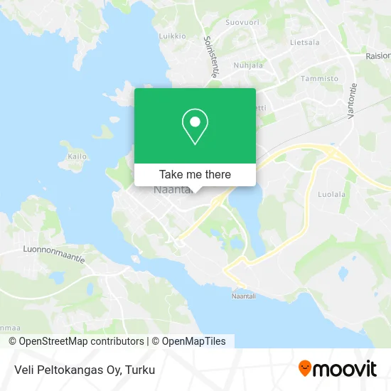 Veli Peltokangas Oy map